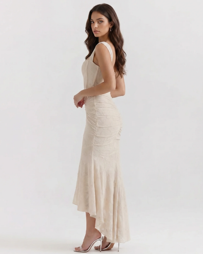 Charlotte Corset Midi Dress - White - view 2